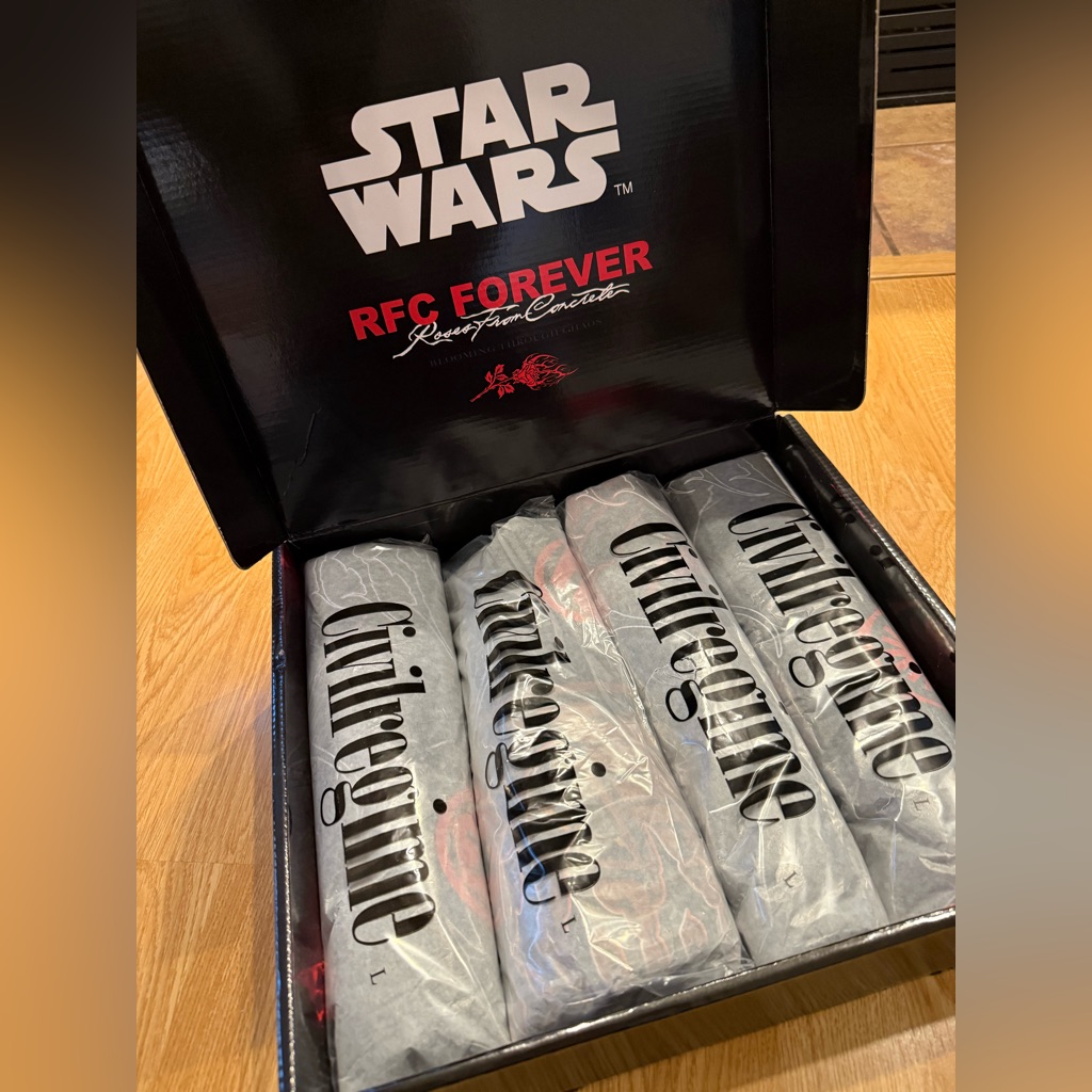 Civil Regime X Star Wars Rfc Forever Box Set Black Large Nwt